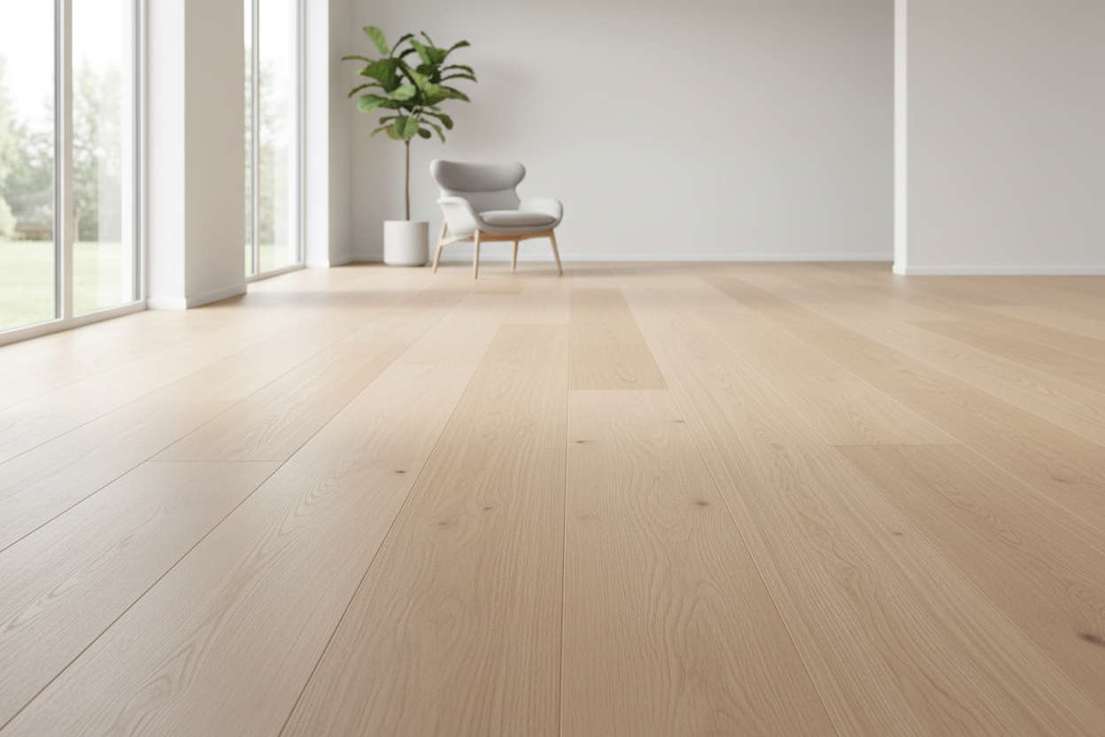 15MM x 189MM Unfinished Engineered Oak Flooring