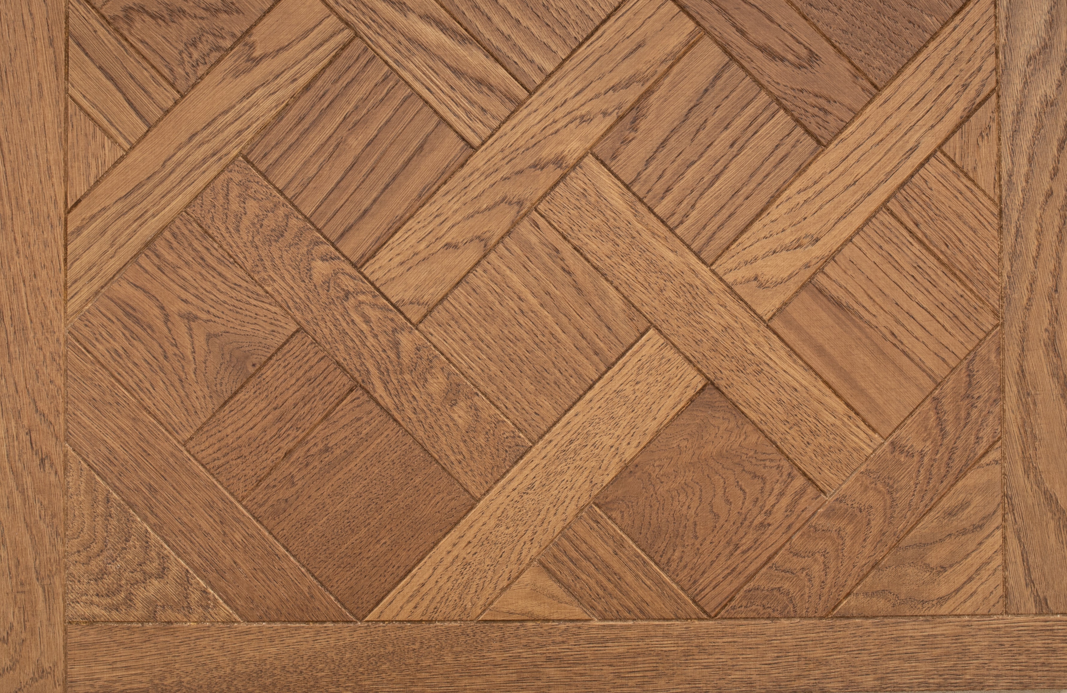 14(3)x600x600 Versailles Panel Brushed Golden Oiled Engineered Oak Flooring