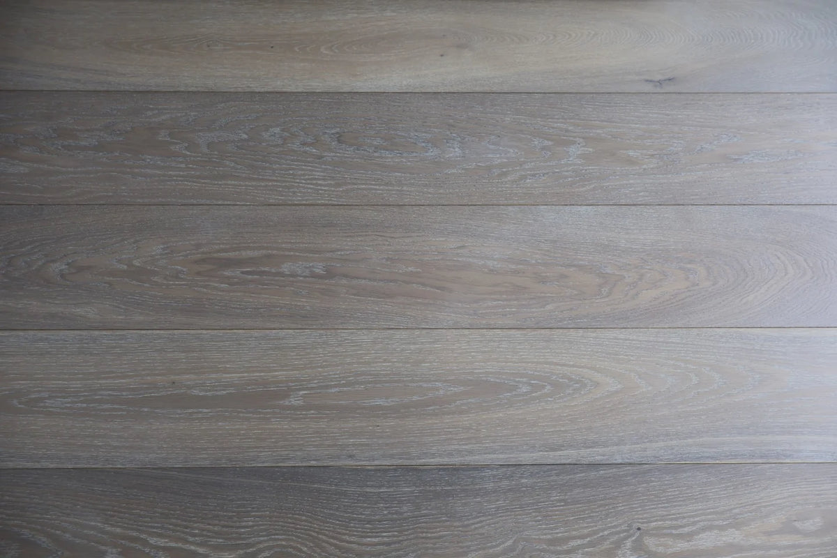 15(4)x260x2200mm Smoked White Oiled Engineered Oak Flooring - Box Coverage 2.860m2