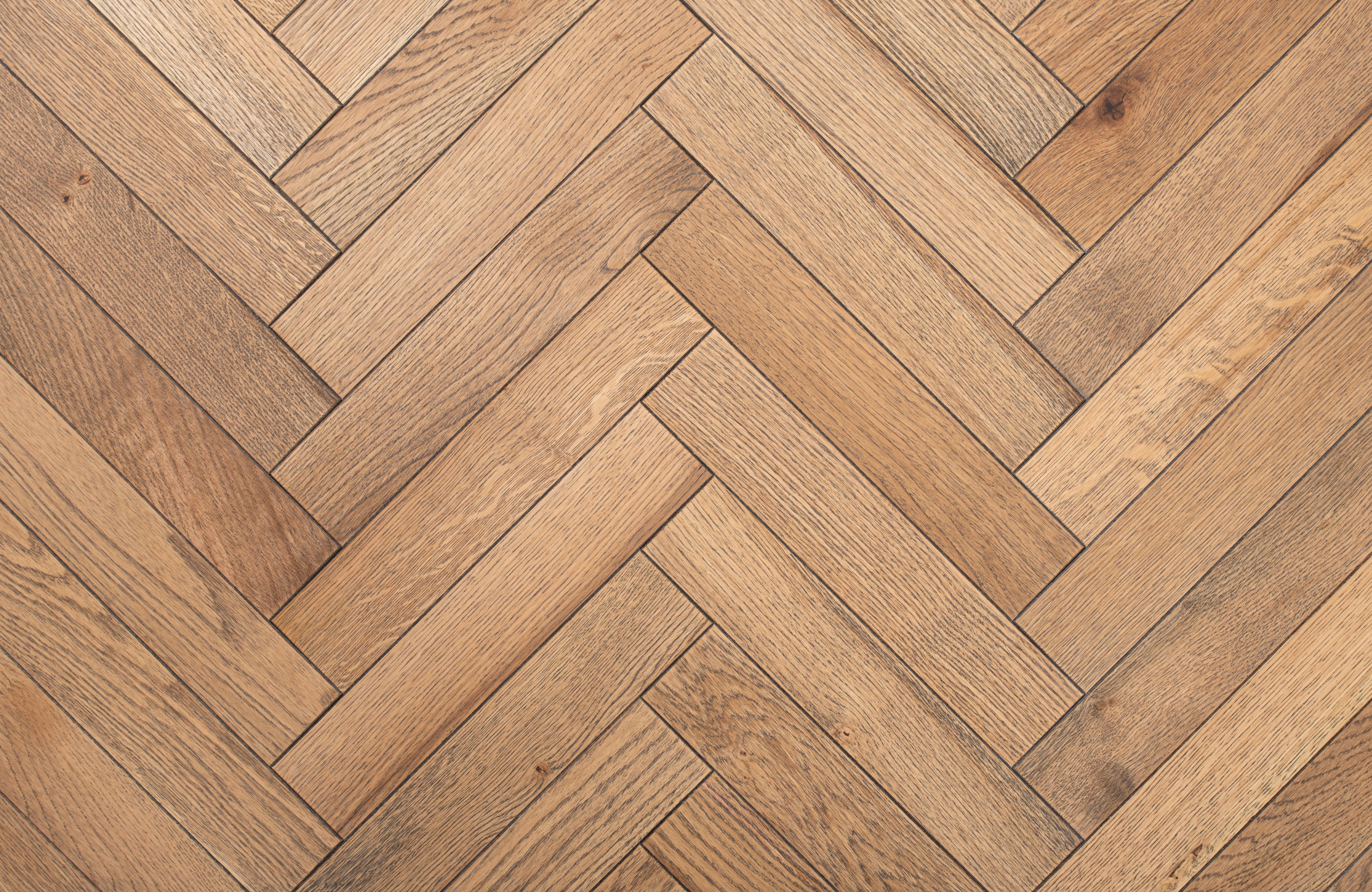 20(5)x70x350 Brushed Smoked Oiled Herringbone Engineered Oak Flooring