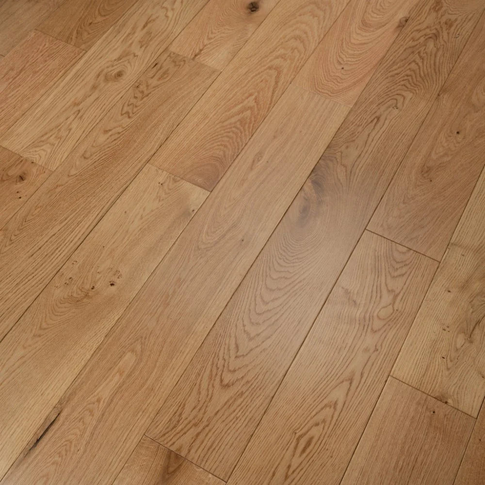 14(3)x150x300-1200 Satin Lacquered Engineered Oak Flooring - Box Coverage 1.440m2