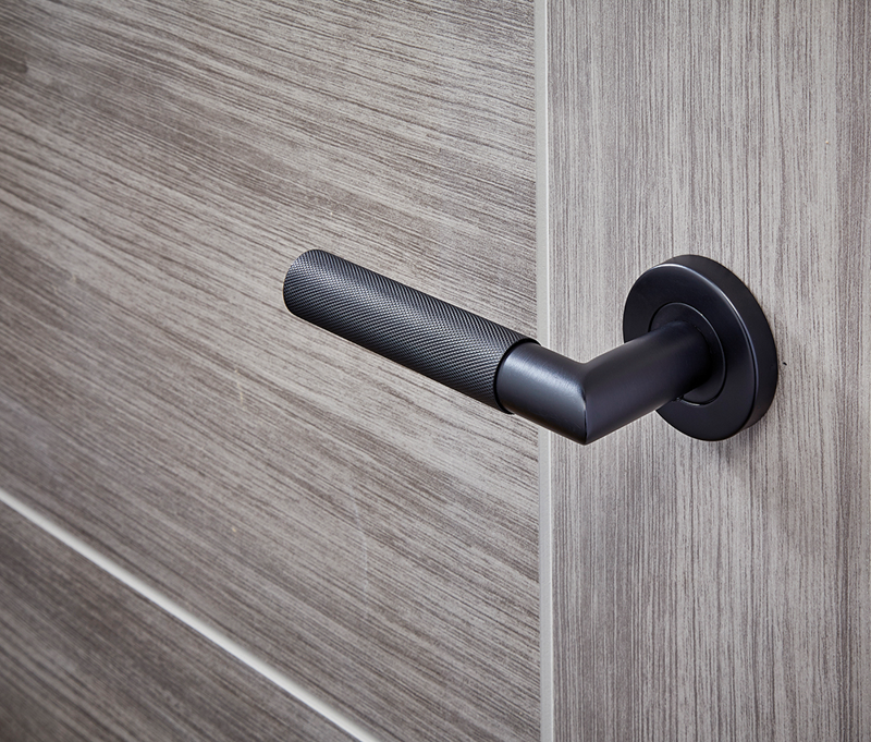 LPD Zurich Matt Black Internal Door Handle Hardware Pack image 1