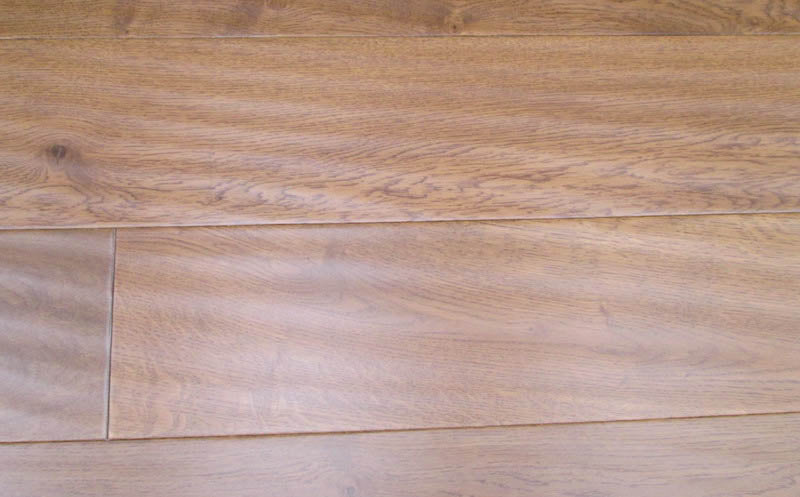 14(3)x190 Hand Scraped Golden Lacquered Oak Flooring image 1