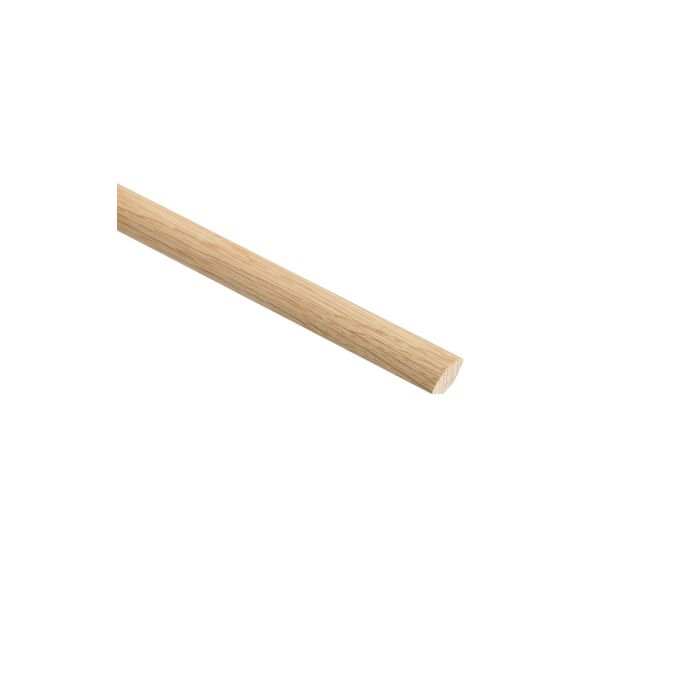 Solid Oak Quadrant 15mm x 15mm Unfinished