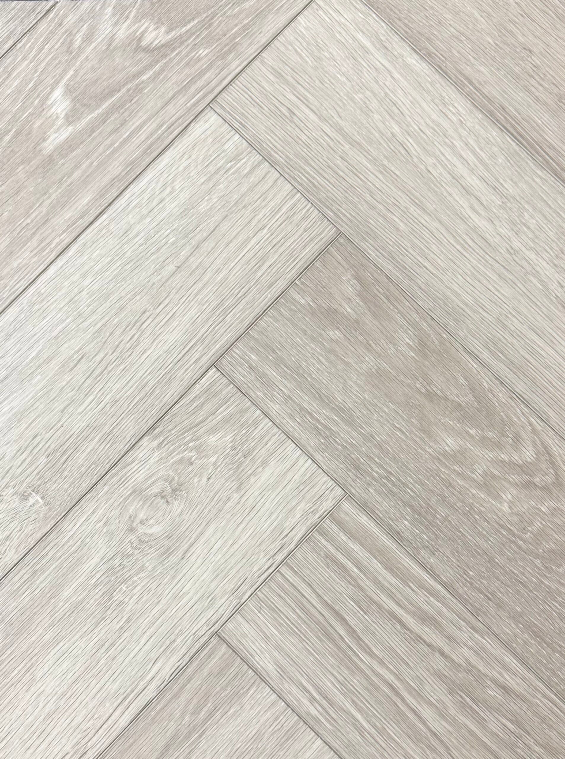French Grey Waterproof Herringbone Luxury Rigid Core (Built-in Underlay) - 6.5(0.5)x126x630 - SPC71v2 image 0