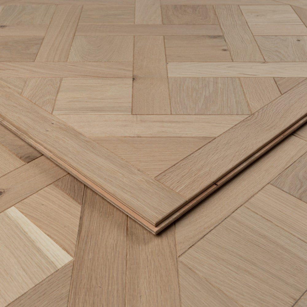 Versaille Panel 20(4)x800x800 Brushed Unfinished Oak Flooring image 0