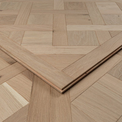 Versaille Panel 20(4)x800x800 Brushed Unfinished Oak Flooring image 0