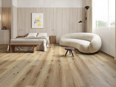 Tawny Oak Waterproof Luxury Rigid Core (Built-in Underlay) - 6.5(0.5)x228x1524 - SPCXL25 image 1
