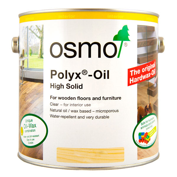 Osmo Polyx Oil Original Clear (Matt or Satin Finish) 3032 & 3062 image 0