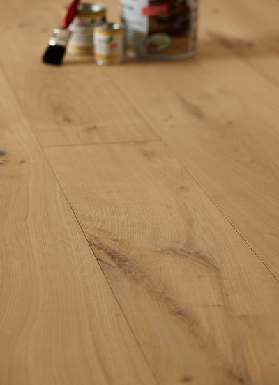 20(6)x190 Unfinished Engineered Oak Flooring image 1