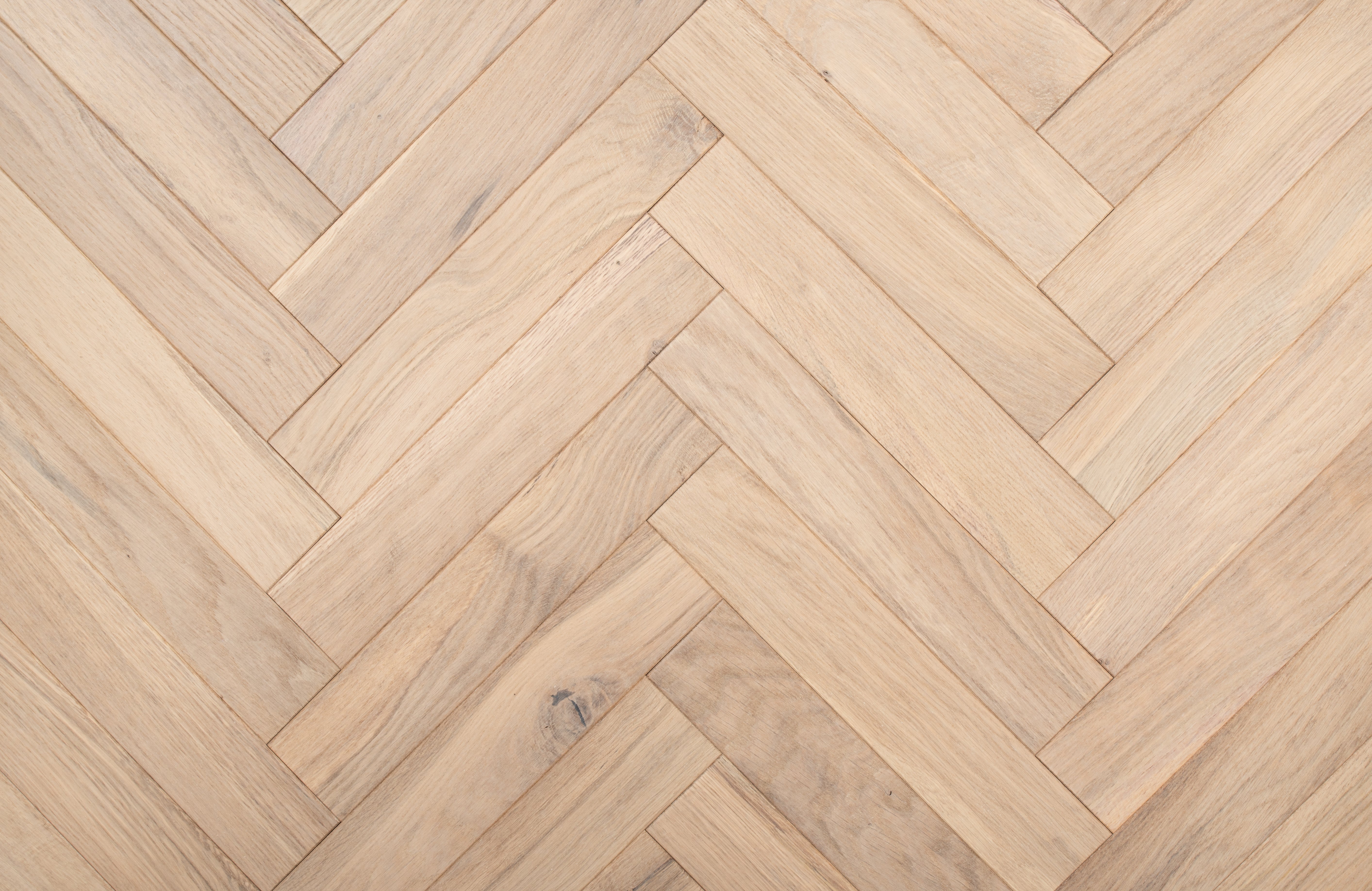 20(5)x70x350 Brushed White Smoked Oiled Herringbone Engineered Oak Flooring