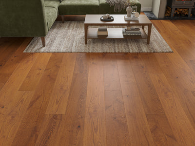 14(3)x190x1900 Brushed Golden Oiled Engineered Oak Flooring