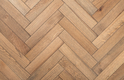 20(5)x70x350 Brushed Smoked Oiled Herringbone Engineered Oak Flooring