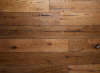 14(3)x190x1900 Smoked Brushed Light White Engineered Oak Flooring L1002