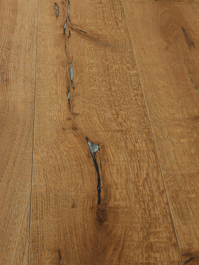 14(3)x190x1900 Smoked Limed White Engineered Oak Flooring L1003