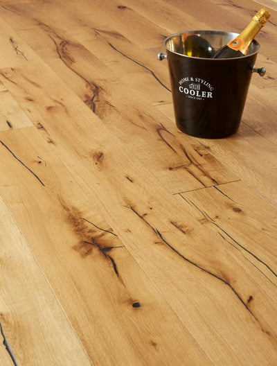 14(3)x190x1900 Brushed Oiled Engineered Oak Flooring L1004
