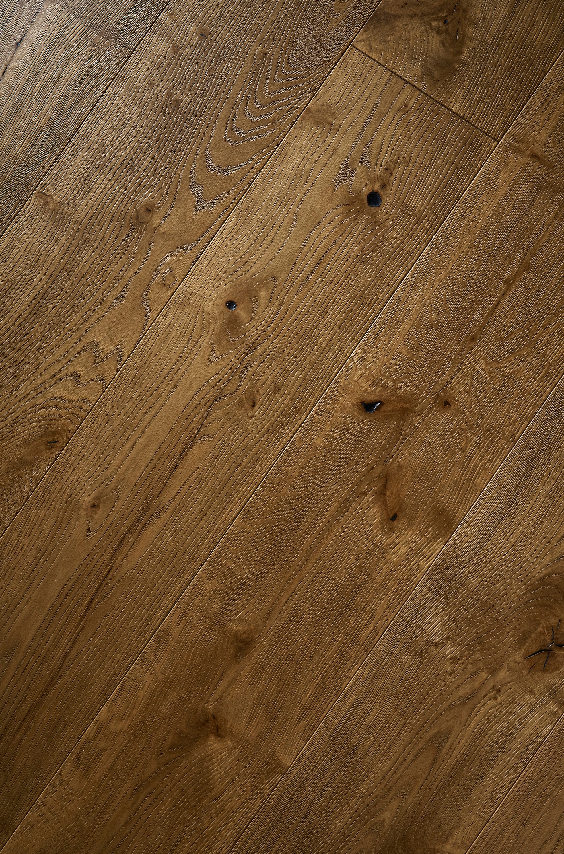 14(3)x220x2200 Brushed Smoked Reactive Stain Sunken Filler Engineered Oak Flooring MERAPI220 - Box Coverage 2.094m2