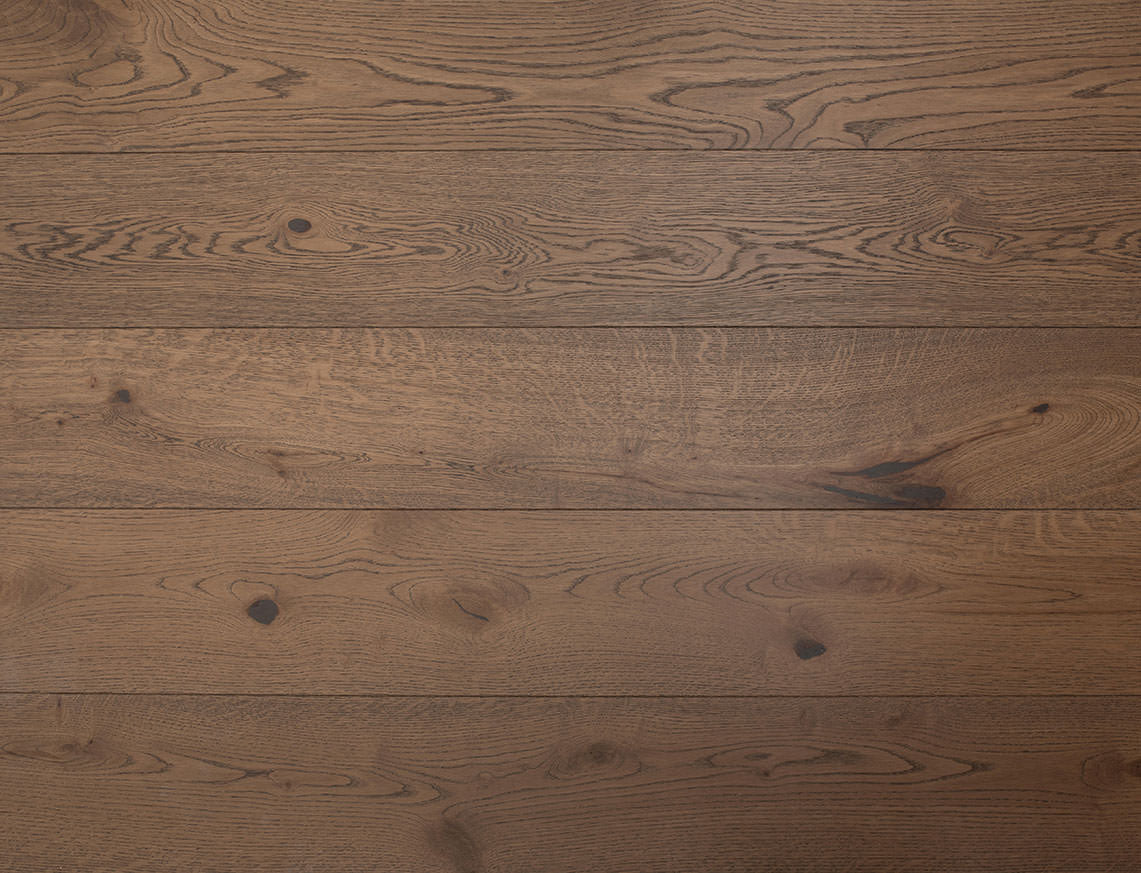 14(3)x190x1900 Brushed Coffee Lacquered Engineered Oak Flooring