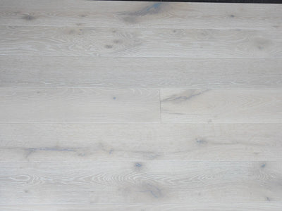14(3)x190x1900 Cotton White Wash (Brushed Lac) Engineered Oak Flooring - Box Coverage 2.888m2
