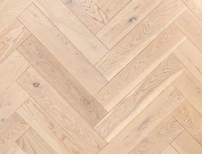 15(4)x125x600 InvisibleOiled Herringbone Engineered Oak Flooring