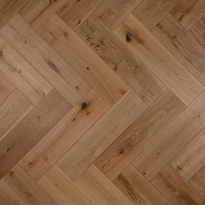14(3)x150x600 Brushed Lacquered Herringbone - Box Coverage 1.8m2