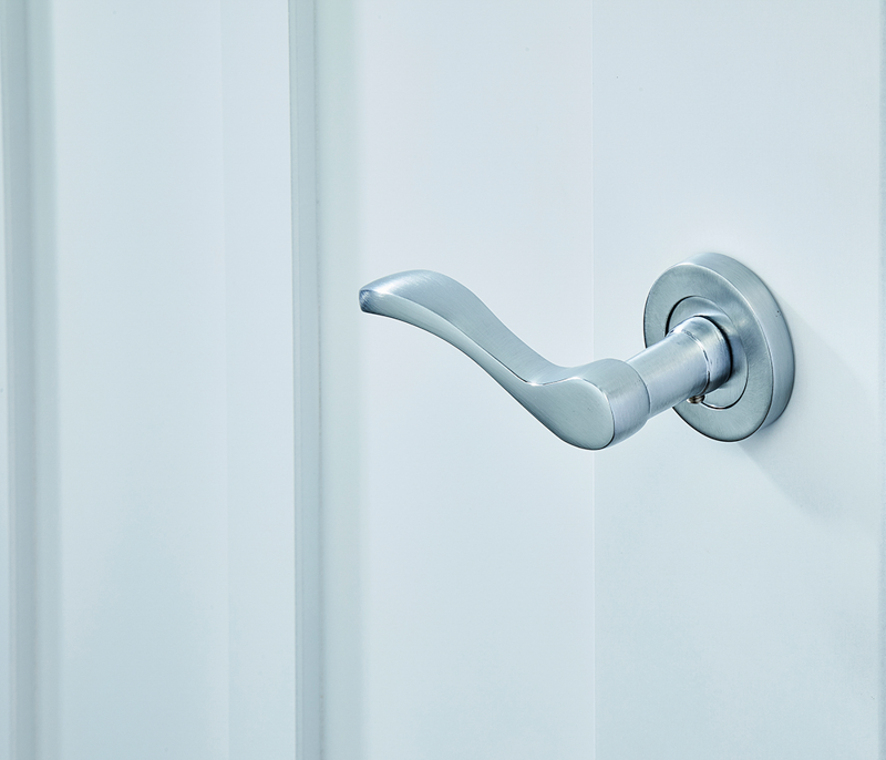 LPD Ariel Satin Chrome Internal Door Handle Hardware Pack image 1