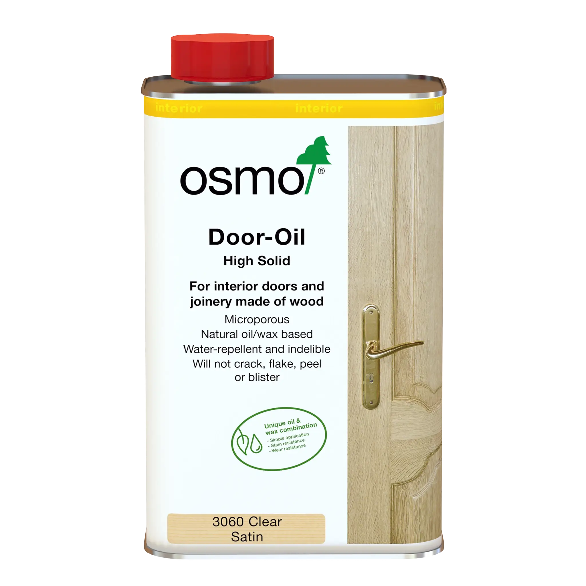 Osmo 1LTR Clear Satin Door Oil