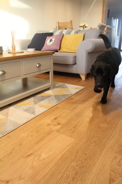 14(3)x190 Brushed & Natural Oiled Engineered Oak Flooring image 7