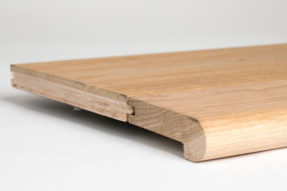 Oak Stair Nosing L-Shaped (per linear metre) image 3